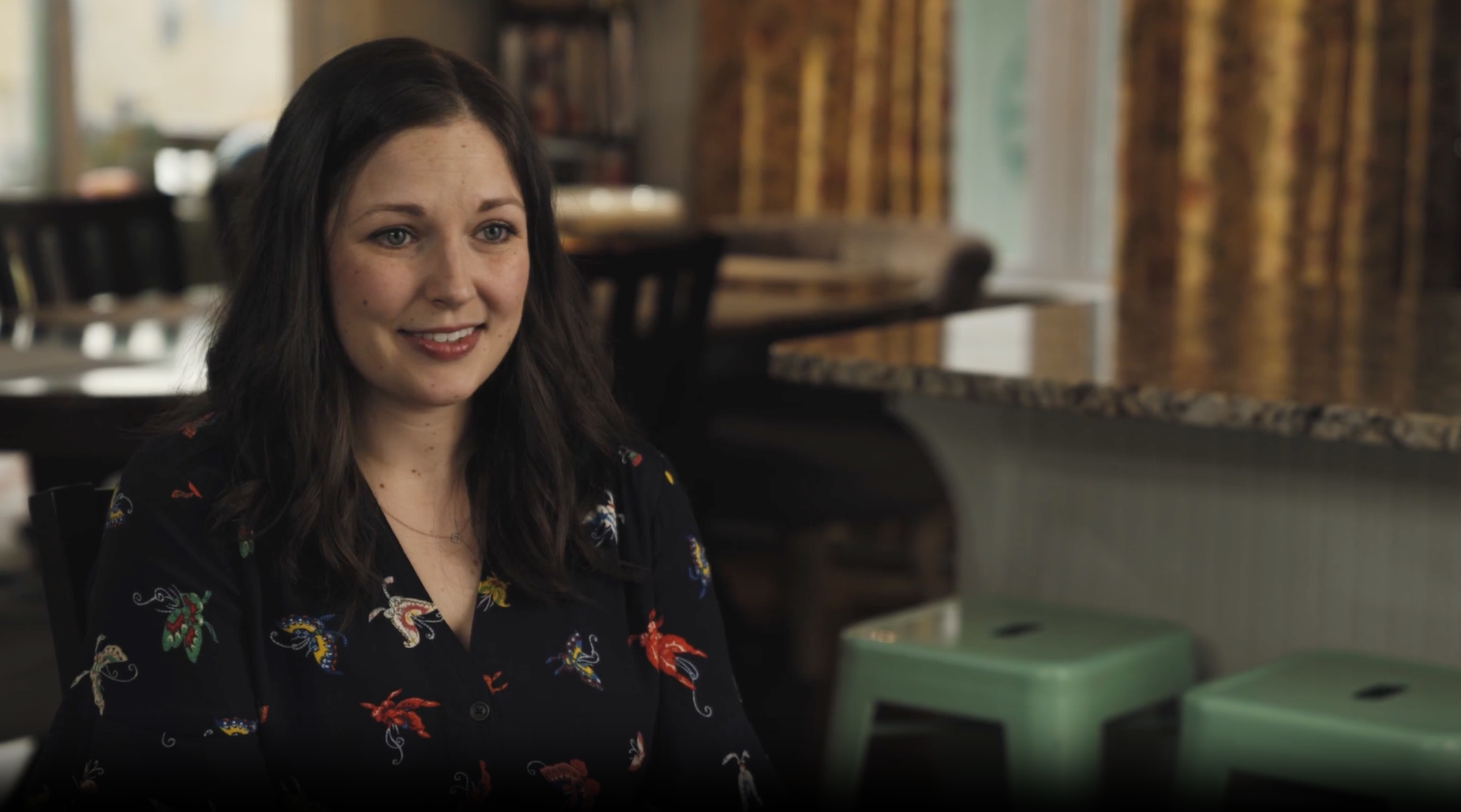 Picture from the video where Bonnie is explaining her experience with 2nd.MD